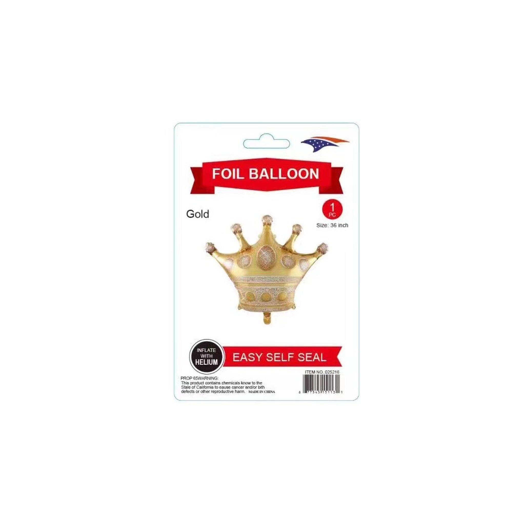 Balloon Crown Gold